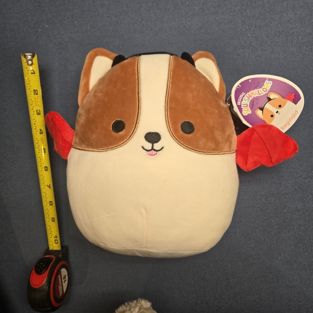 NWT Halloween Reginald the 8" Corgi A Squishmallow from Buddy & Dogs Squads